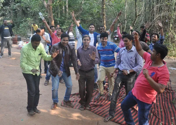 ଭୁବନେଶ୍ୱରସ୍ଥିତ ଏକ ପାର୍କରେ ବଣଭୋଜୀ ଆସର।