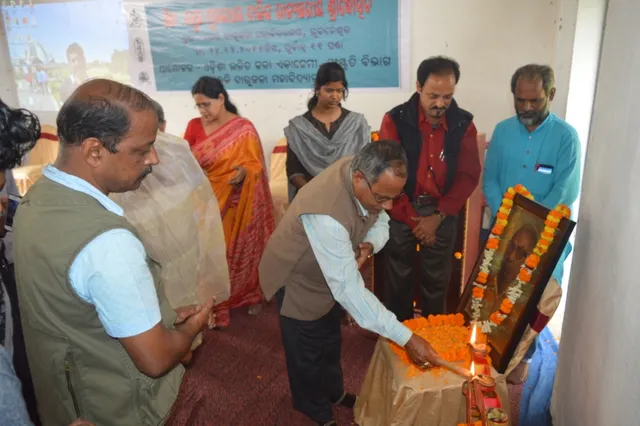 ତୈଳଚିତ୍ରର ସୁଦକ୍ଷ ବିନ୍ଧାଣି ଥିଲେ ମୁରଲୀଧର