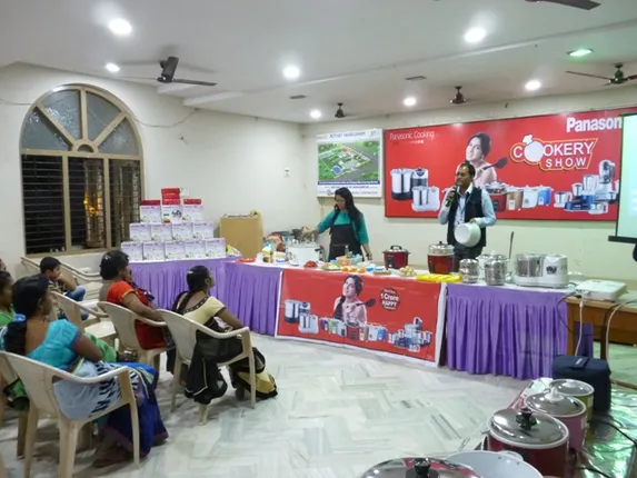 ପାନାସୋନିକ୍‌ର ରୋଷେଇ କର୍ମଶାଳା