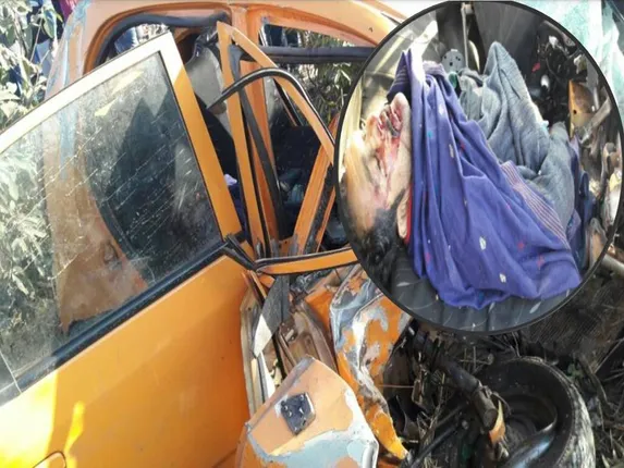 ନାନୋ ଓ ଇନୋଭା ମୁହାଁମୁହିଁ ଧକ୍କା: ଜଣେ ମୃତ ଓ ୨ଗୁରୁତର