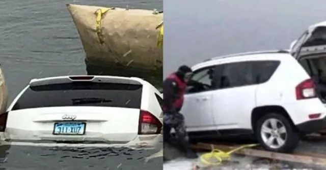 ଜିପିଏସ୍‌କୁ ଅନ୍ଧ ଭାବେ ବିଶ୍ୱାସ କରି ବରଫ ଜମାଟ ବାନ୍ଧିଥିବା ହ୍ରଦରେ ଫସିଗଲେ ଏସ୍‌ୟୁଭି ଚାଳକ