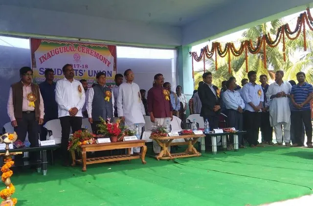 କେନ୍ଦ୍ରାପଡ଼ା: ଲୋକନାଥ କଲେଜରେ ଅନୁଷ୍ଠିତ ବାର୍ଷିକ ଉତ୍ସବରେ ଆମ ଓଡ଼ିଶାର ଅଧ୍ୟକ୍ଷ ସୌମ୍ୟରଂଜନ ପଟ୍ଟନାୟକ।