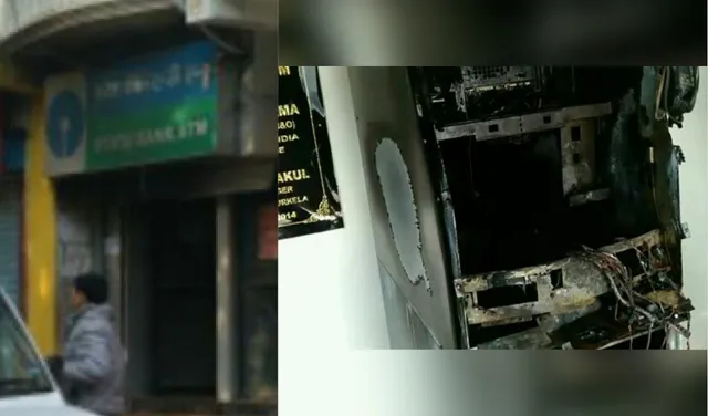 ରାଉରକେଲା: ଲୁଟ୍‌ ଉଦ୍ୟମ ବେଳେ ଜଳିଗଲା ଏଟିଏମ