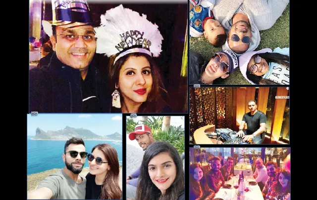 କ୍ରିକେଟର୍‌ଙ୍କ ନୂଆବର୍ଷ