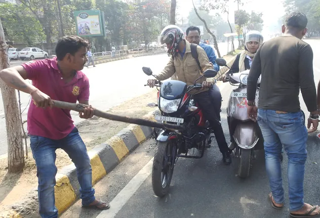 ଓଡ଼ିଶା ବନ୍ଦ ବେଳର ରାଜଧାନୀ ଦୃଶ୍ୟ