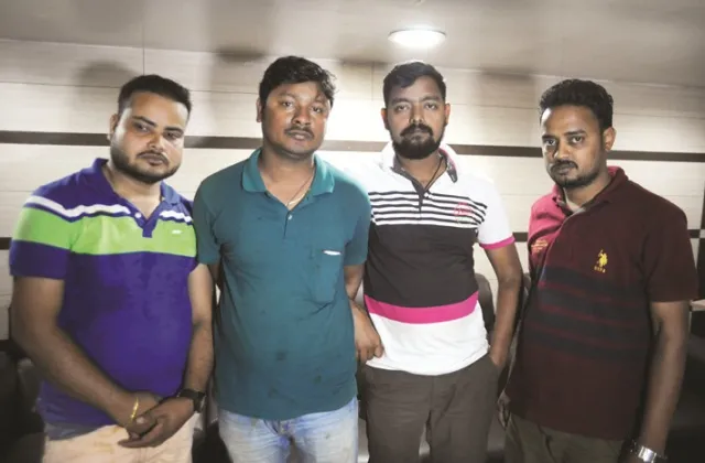 ଶିଖରଚଣ୍ଡୀ ପାହାଡ଼ରେ ଅଘଟଣ : ୪ ଯୁବକଙ୍କୁ ପୁଲିସର ନିସ୍ତୁକ ମାଡ଼