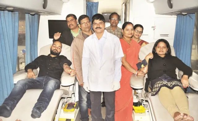 ସଚିବାଳୟରେ ରକ୍ତଦାନ ଶିବିର