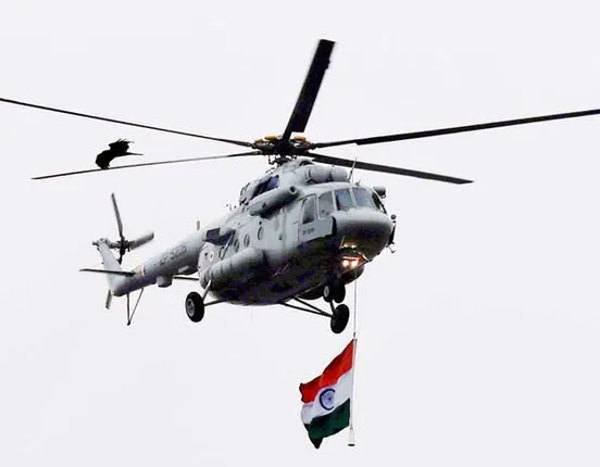 ହେଲିକପ୍ଟରରୁ ପଡ଼ି ୩ ଯବାନ ଆହତ