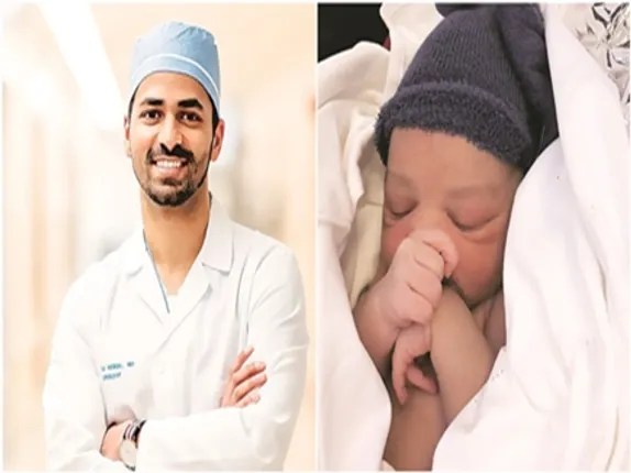 ଦିଲ୍ଲୀ- ନ୍ୟୁୟର୍କ ବିମାନରେ ‘ ଥ୍ରୀ ଇଡିଅଟସ୍‌’ ସିନେମାର କାହାଣୀ ଦୋହରାଇଲେ ଡାକ୍ତର: ମଝି ଆକାଶରେ ଜନ୍ମ ନେଲା ପୁତ୍ର ସନ୍ତାନ