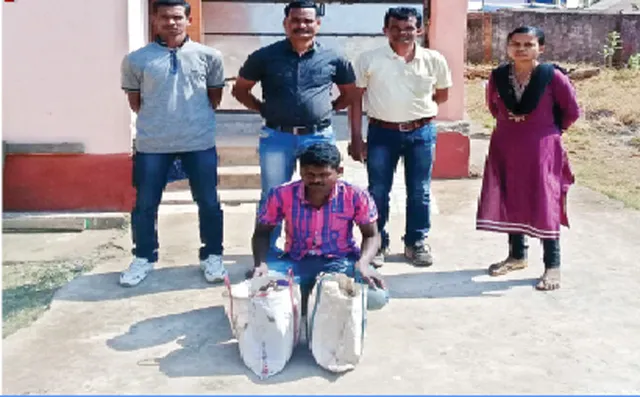 ମଦ ଜବତ, ଜଣେ ଗିରଫ