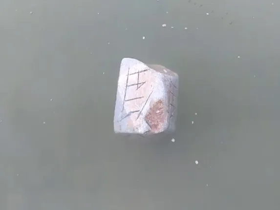 ଯମୁନାରୁ ମିଳିଲା ‘ରାମ’ ଲେଖା ଥିବା ଭାସମାନ ପଥର ! ନଈରୁ ଉଠାଇ ମନ୍ଦିରରେ ରଖି ପୂଜିଲେ ଲୋକେ