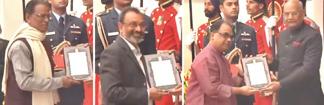 ରତିକାନ୍ତ ମହାପାତ୍ର, ସତ୍ୟବ୍ରତ ରାଉତ ଓ ଲକ୍ଷ୍ମୀଧର ରାଉତଙ୍କୁ କେନ୍ଦ୍ର ସଙ୍ଗୀତ ନାଟକ ଏକାଡେମି ସମ୍ମାନ