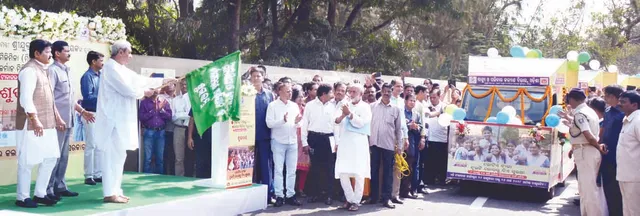 ସଚେତନତା ରଥକୁ ଉଦ୍‌ଘାଟନ କଲେ ମୁଖ୍ୟମନ୍ତ୍ରୀ