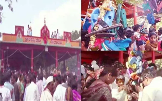 ଏହି ମନ୍ଦିରରେ ଦେବୀଙ୍କୁ ଅର୍ପଣ କରାଯାଏ 'ଚପଲ ମାଳ'