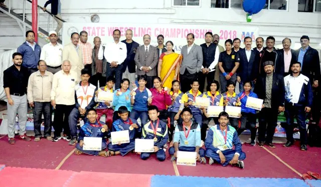 ରାଜ୍ୟ କୁସ୍ତି ଉଦ୍‌ଯାପିତ