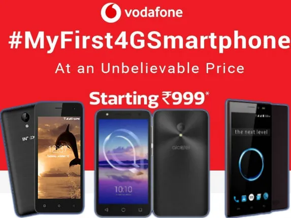 ଫ୍ଲିପ୍‌କାର୍ଟ ସହ ମିଶି ଭୋଡାଫୋନ୍‌ ଆଣିବ ୯୯୯ ଟଙ୍କିଆ ୪ଜି ସ୍ମାର୍ଟଫୋନ୍‌