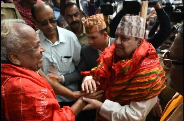 ଶ୍ରୀଜଗନ୍ନାଥଙ୍କ ଦର୍ଶନ ପାଇଁ ପୁରୀ ଆସିଥିବା ନେପାଳ ନରେଶଙ୍କୁ ଶ୍ରୀମନ୍ଦିର ଦକ୍ଷିଣ ଦ୍ୱାରରେ ସ୍ୱାଗତ
