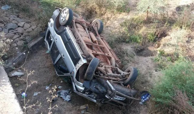 କଳାହାଣ୍ଡି: ସ୍କର୍ପିଓ ଓଲଟି ୨ ମୃତ; ୫ ଆହତ