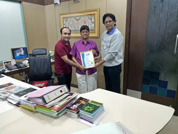 ‘ସମ୍ବାଦ-ଆମ ଓଡ଼ିଶା’ ଶିକ୍ଷାନୁଷ୍ଠାନ ସମୂହକୁ ଆଇଏସ୍‌ଓ ମାନ୍ୟତା