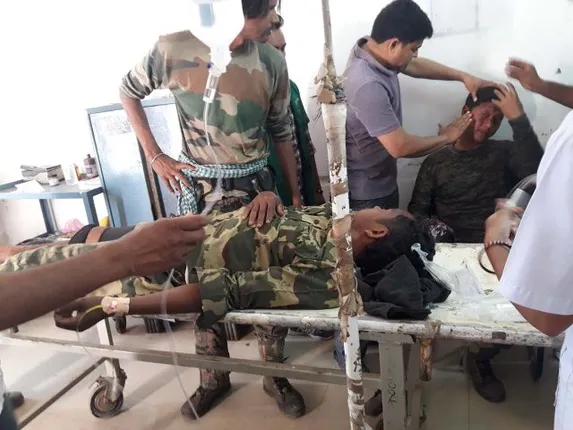 ଆଇଇଡି ବୋମା ବିସ୍ଫୋରଣରେ ଦୁଇ ଯବାନ ଗୁରୁତର