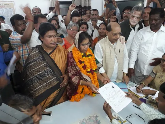 ବିଜେପୁର ଉପନିର୍ବାଚନ : ରୀତା ସାହୁଙ୍କ ନାମାଙ୍କନ ଦାଖଲ