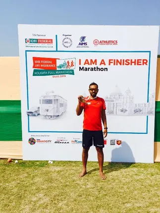 କୋଲ୍‌କାତା ମାରାଥନ୍‌ରେ ସୌଭାଗ୍ୟଙ୍କ ସଫଳତା