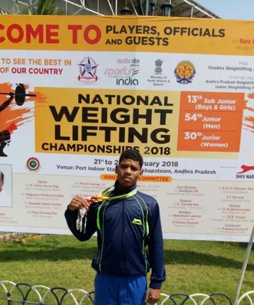 ଜାତୀୟ ଭାରୋତ୍ତୋଳନରେ ଘାସିରାମଙ୍କୁ ୩ ରୌପ୍ୟ