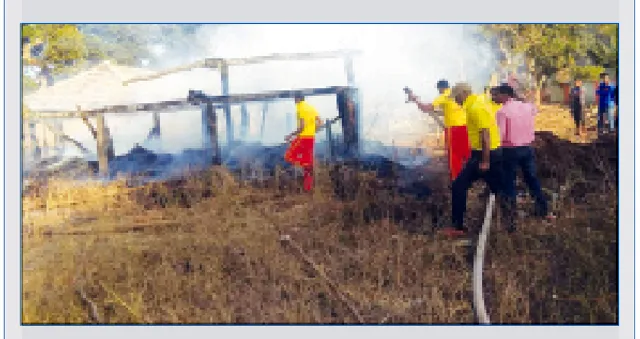 ସରୁଆଳି ଗ୍ରାମରେ ୫ ବଖରା ଧ୍ୱଂସ