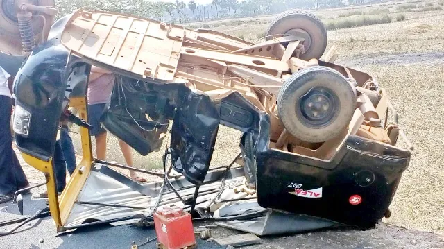 ୫ ମାଟ୍ରିକ୍‌ ପରୀକ୍ଷାର୍ଥୀଙ୍କ ସମେତ ୭ ଆହତ