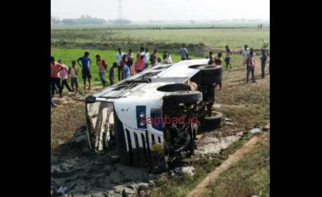 ପୁରୀ: ବସ ଓଲଟି ୧୫ରୁ ଊର୍ଧ୍ୱ ଯାତ୍ରୀ ଆହତ