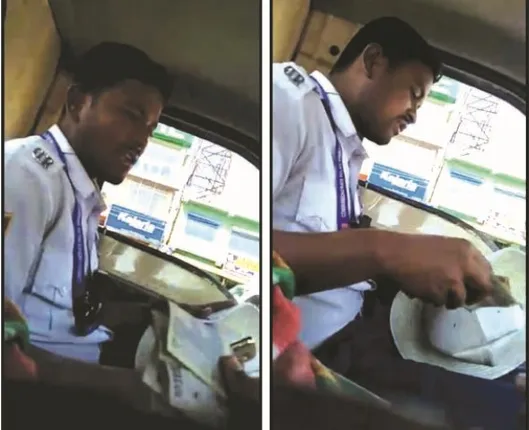 ମହଙ୍ଗା ପଡ଼ିଲା ବଟି : ଟ୍ରାଫିକ କନେଷ୍ଟବଳ ନିଲମ୍ବିତ