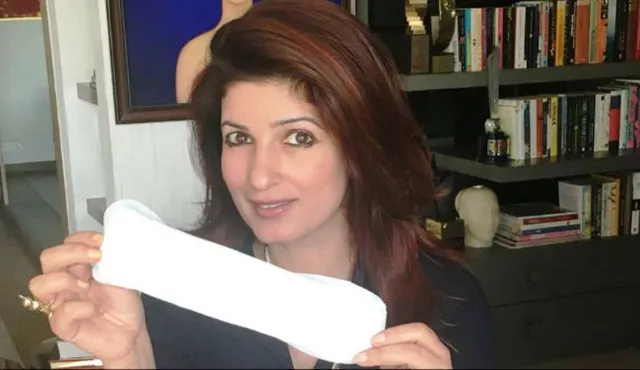 ‘ପ୍ୟାଡ୍‌ମ୍ୟାନ୍‌’ର ପ୍ରମୋସନ୍‌ ଲାଗି ‘ପ୍ୟାଡ୍‌’ ସହ ଫଟୋ ଉଠାଇ ସୋସିଆଲ୍‌ ମିଡିଆରେ ପୋଷ୍ଟ କରିବାକୁ କହିଲେ ଟୁଇଙ୍କିଲ୍‌