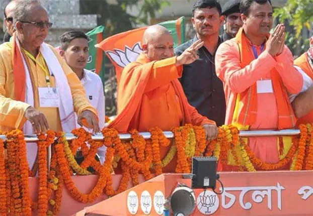 ତ୍ରିପୁରା ନିର୍ବାଚନ: ହିନ୍ଦୁ ମତଦାତାଙ୍କୁ ଆକର୍ଷିତ କରିବାକୁ ଯୋଗୀଙ୍କ ପ୍ରଚାର, ପଶ୍ଚିମବଙ୍ଗ ଉପରେ ପଡ଼ିପାରେ ଫଳାଫଳ ପ୍ରଭାବ