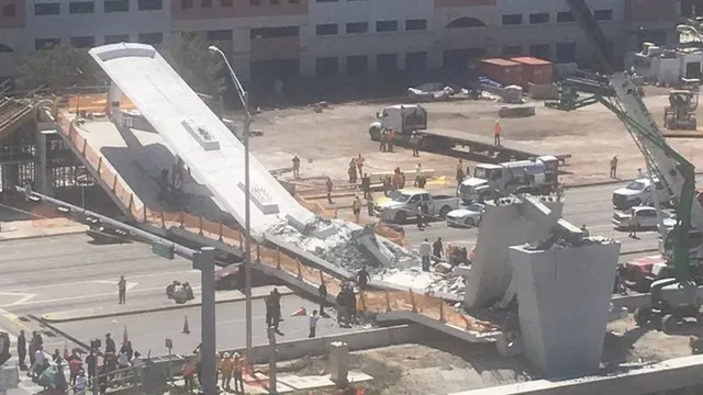 ଫ୍ଲୋରିଡା ବିଶ୍ୱବିଦ୍ୟାଳୟ ବ୍ରିଜ୍‌ ଭୁଶୁଡ଼ିଲା