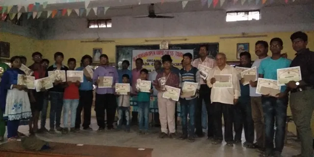 ରାଜ୍ୟ ଓପନ୍‌ ରାପିଡ୍‌ ଚେସ୍‌: ବୀରକିଶୋର ବିଜେତା