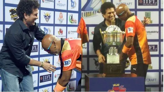 ସଚିନଙ୍କ ପାଦ ଛୁଇଁଲେ କାମ୍ବଲି