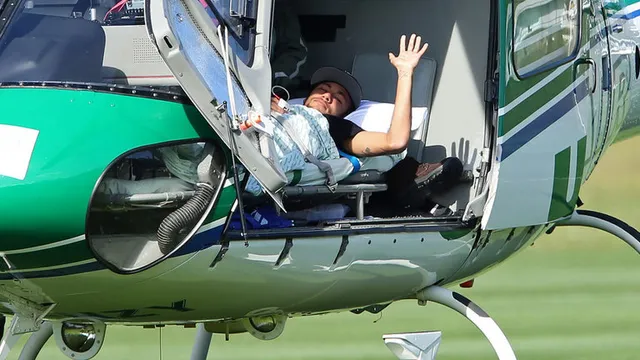 ହେଲିକପ୍ଟର୍‌ରେ ହସ୍‌ପିଟାଲ୍‌ ଛାଡ଼ିଲେ ନେମାର