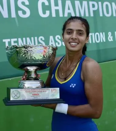 ଅଙ୍କିତାଙ୍କୁ ଏକକ ଟ୍ରଫି