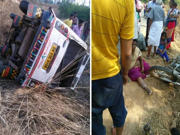 ମର୍ମନ୍ତୁଦ ସଡ଼କ ଦୁର୍ଘଟଣାରେ ମା’-ପୁଅଙ୍କ ମୃତ୍ୟୁ, ବାପ-ଝିଅ ହସ୍ପିଟାଲରେ ଭର୍ତ୍ତି