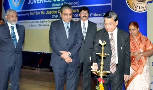 ଦେଶରେ ବାଳ ଅପରାଧ ବୃଦ୍ଧି ଚିନ୍ତାଜନକ: ଜଷ୍ଟିସ୍‌ ଦୀପକ ମିଶ୍ର