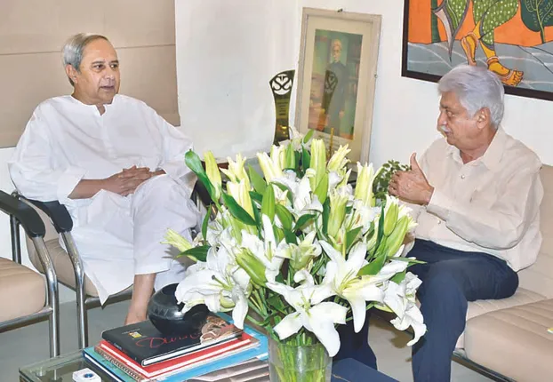 ମୁଖ୍ୟମନ୍ତ୍ରୀଙ୍କୁ ଭେଟିଲେ ଅଜିମ୍‌ ପ୍ରେମ୍‌ଜୀ