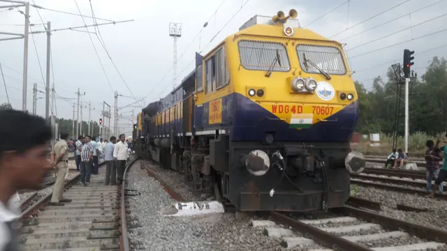 ରାୟଗଡ଼ା: ମାଲବାହୀ ଟ୍ରେନ୍‌ ଲାଇନଚ୍ୟୁତ