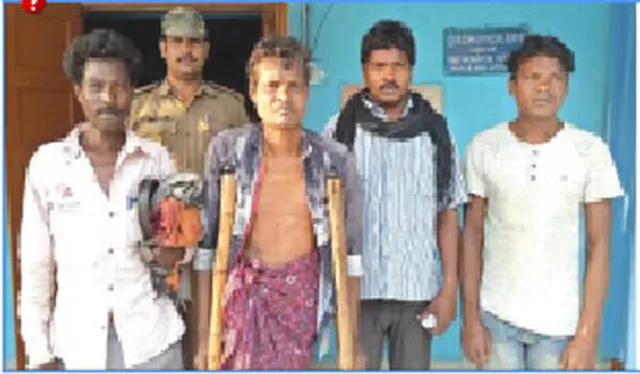 ଗଞ୍ଜେଇ ସହ ବାଇକ ଜବତ, ୪ ଗିରଫ