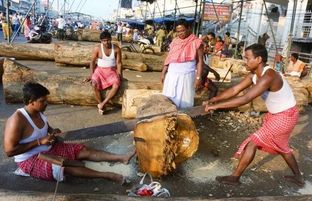 ରଥ ଖଳା ହାଲଚାଲ : ୪୨ରୁ ସରିଲା ୨୫ ତୁମ୍ବ