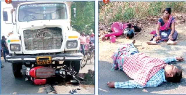 ହାଇଓ୍ଵା ଧକ୍କାରେ ହାବିଲଦାର ମୃତ : ପତ୍ନୀ ଓ ଝିଅ ଗୁରୁତର