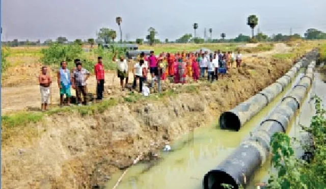 ପାଇପ୍‌ଲାଇନ କାମକୁ ବିରୋଧ