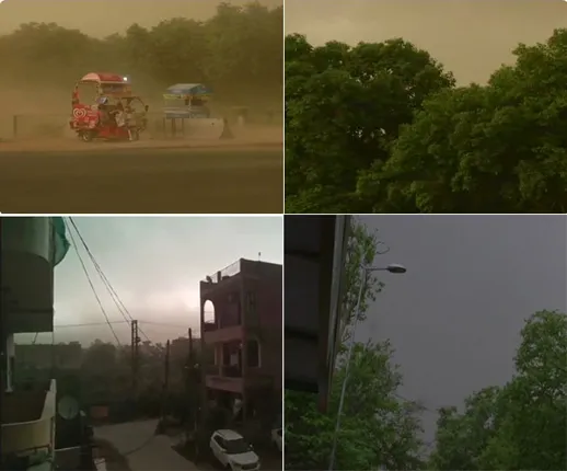 ବିଭିନ୍ନ ରାଜ୍ୟରେ ଝଡ଼-ବାତ୍ୟା ହେତୁ ଜନଜୀବନ ଅସ୍ତବ୍ୟସ୍ତ; ଲୋକ ମୃତ, ନିଆଁ ଲାଗି ସମ୍ପତ୍ତି ନଷ୍ଟ, ଜଳିଗଲେ ପଶୁ, ବିମାନ ମାର୍ଗ ପରିବର୍ତ୍ତିତ