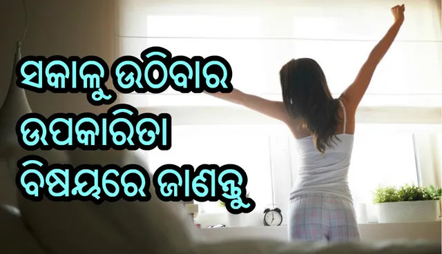 ସକାଳୁ ଉଠିବାର ଏହି ଫାଇଦା ସମ୍ପର୍କରେ ଜାଣିଲେ , ଆପଣ ବି ଭୋରରୁ ଉଠିବେ