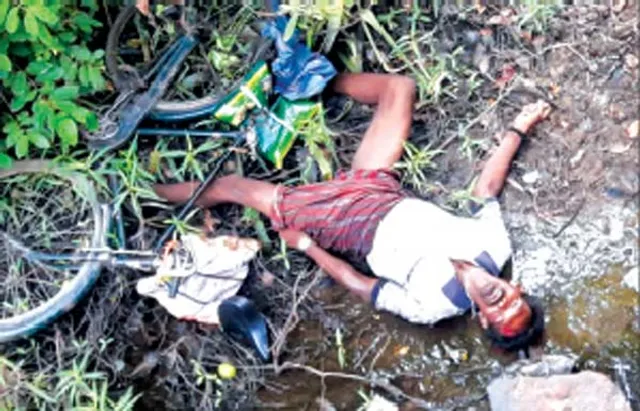 ପୋଲ ତଳକୁ ଖସି ସାଇକଲ ଚାଳକ ମୃତ