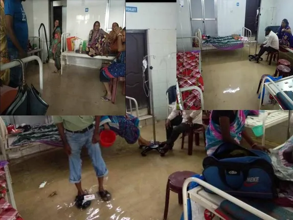 ବାଲେଶ୍ୱର ହସ୍‌ପିଟାଲ୍‌ରେ ପଶିଲା ପାଇଖାନା ପାଣି, ରୋଗୀ ହନ୍ତସନ୍ତ